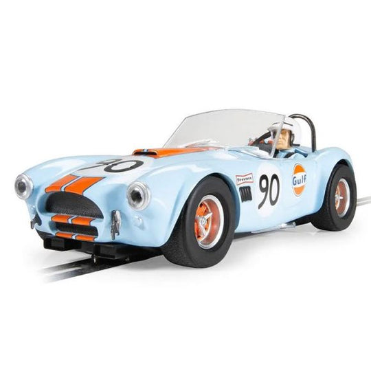 Scalextric, C4509, Shelby Cobra - Gulf, 1/32 Scale w/Lights
