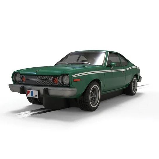 Scalextric, C4538, AMC Hornet - Green, DPR, 132 Scale w/Lights