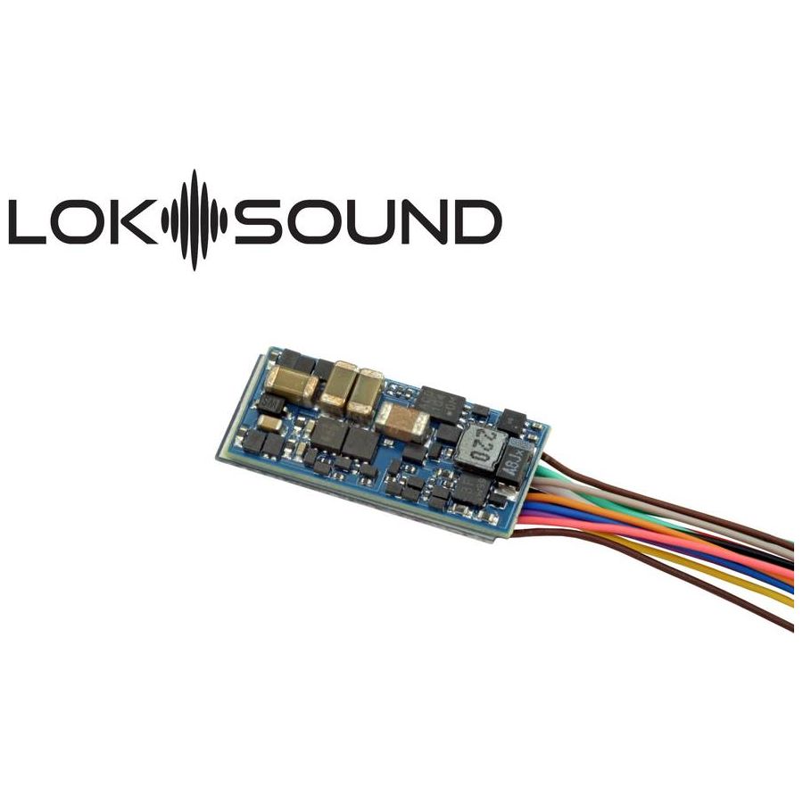 ESU, 58923, N Scale, LokSound 5 Nano DCC Sound Decoder, Hardwire, "Blank Decoder"