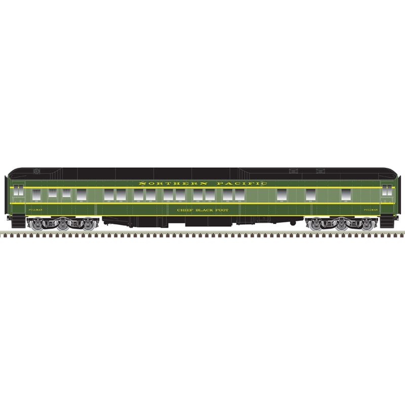 Atlas Master Line, 20006607, HO Scale, 10-1-1 Pullman Sleeper, Northern Pacific, Chief Black Foot
