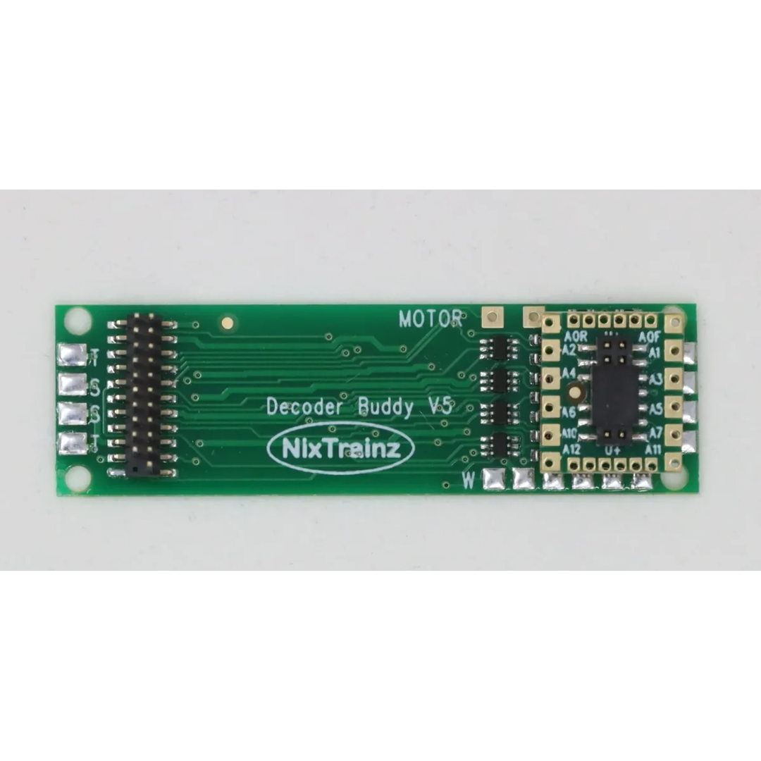 Nixtrainz, NTZ6, HO Scale, Decoder Buddy Motherboard for 21 Pin Decoder, Version 5B