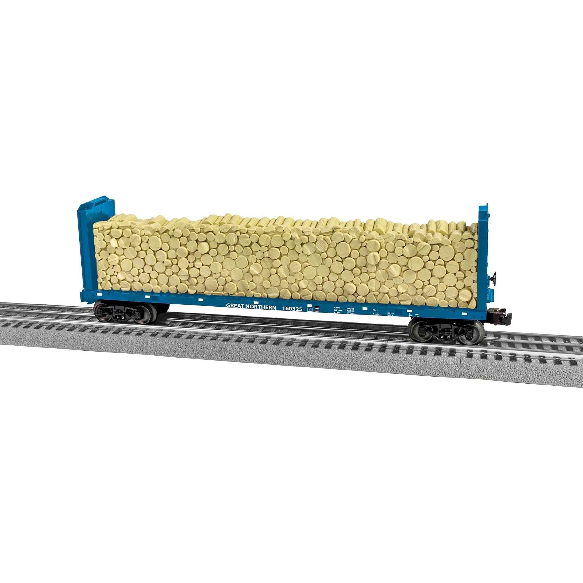 Lionel, O Scale, 2043101, Bulkhead Flatcar, Great Western, #160325