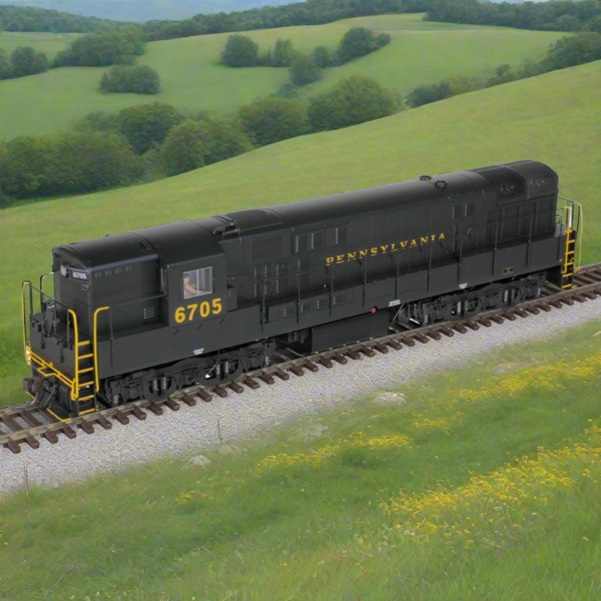 Atlas Master Line, 10004144, HO Scale, FM H-24-66 Phase 1A Trainmaster, Pennsylvania, #6705, DCC & Sound