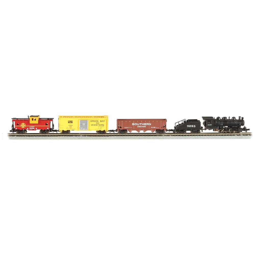 Bachmann, 24014, N Scale, The Yard Boss, Santa Fe Electric Train Set