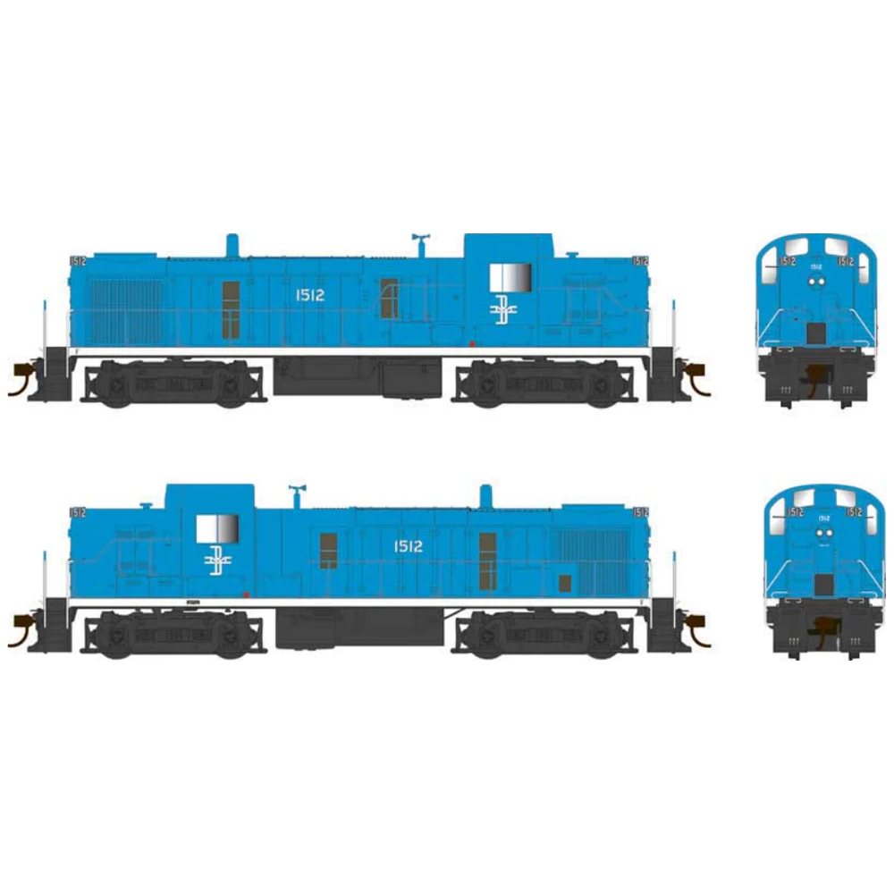 Bowser, HO Scale, 25192, ALCo RS-3, Boston & Maine, #1519, DCC & Sound Equipped