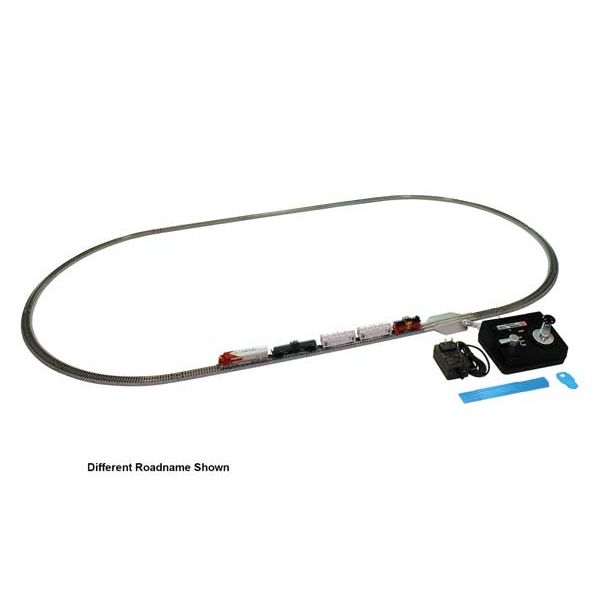 Kato, 106-0049, Freight Train Starter Set, EMD F7,  "Red Bonnet" Atchison Topeka & Santa Fe, DCC Ready