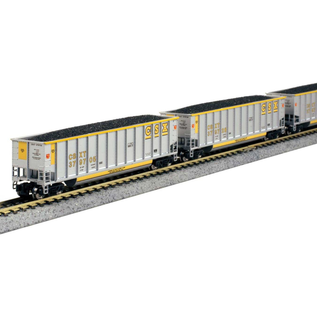 Kato, 106-4632, N Scale, Coalporter, CSX, 8-Pack