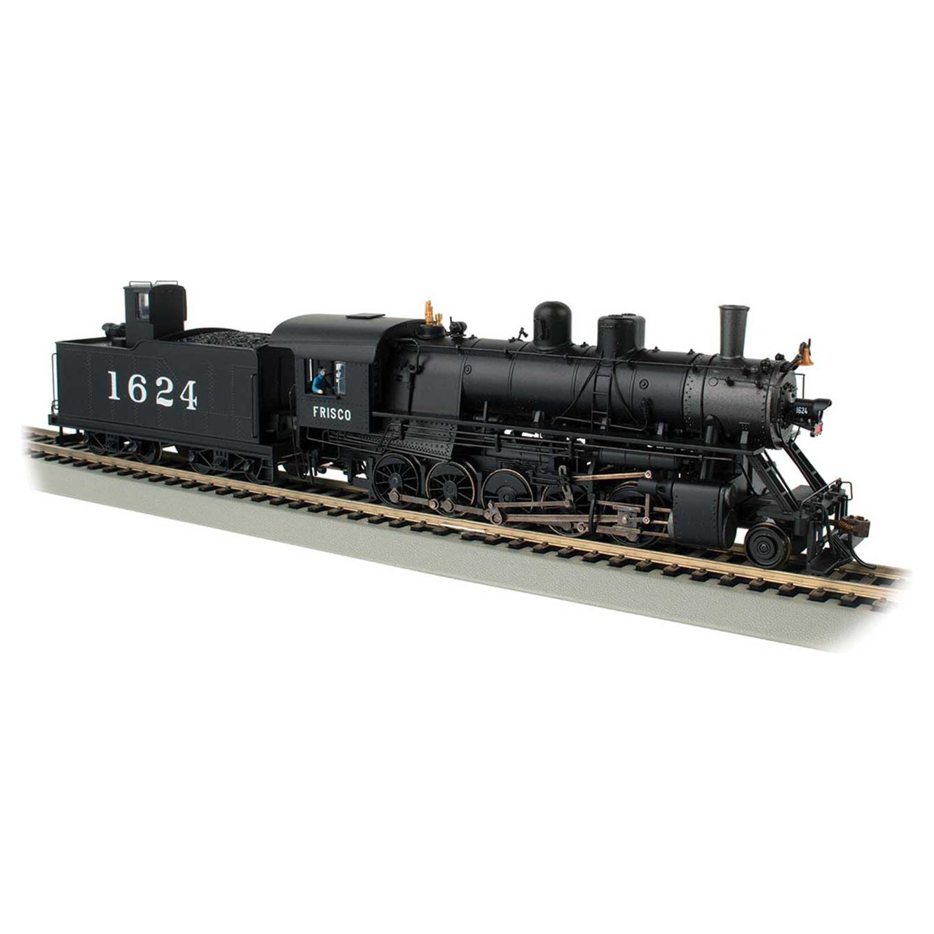 Bachmann, 85403, HO Scale, 2-10-0, Decapod Steam Engine, Frisco, #1624 DCC & Sound