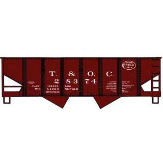 Accurail HO 2438 USRA Twin Hopper Kit, Toledo And Ohio Central #28374