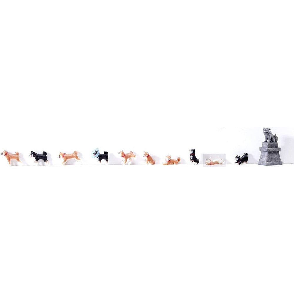 Kato, 6-604, HO Scale,  Japanese Animal 'Shiba Dog', 10 Dogs included