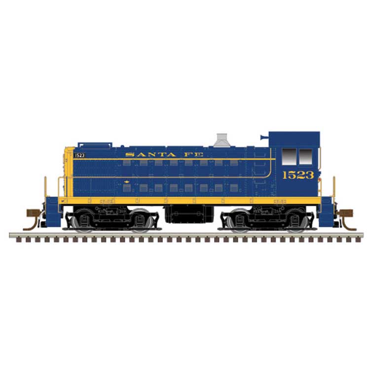 Atlas Master Line, HO Scale, 10003837, ALco S-4, Santa Fe, #1517, DCC & Sound