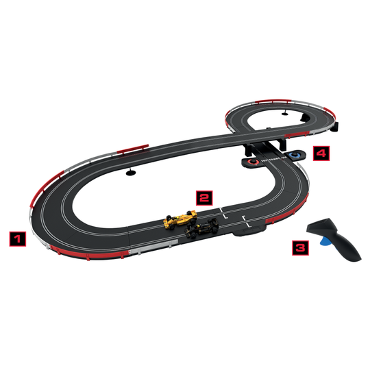 Scalextric, C1432T, 1980 Grand Set, 1:32