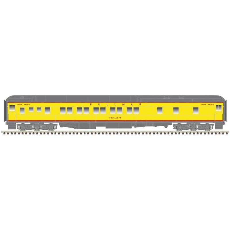 Atlas Master Line, HO Scale, 20006615, 10-1-1 Pullman Sleeper, Pullman "Silver Spruce"