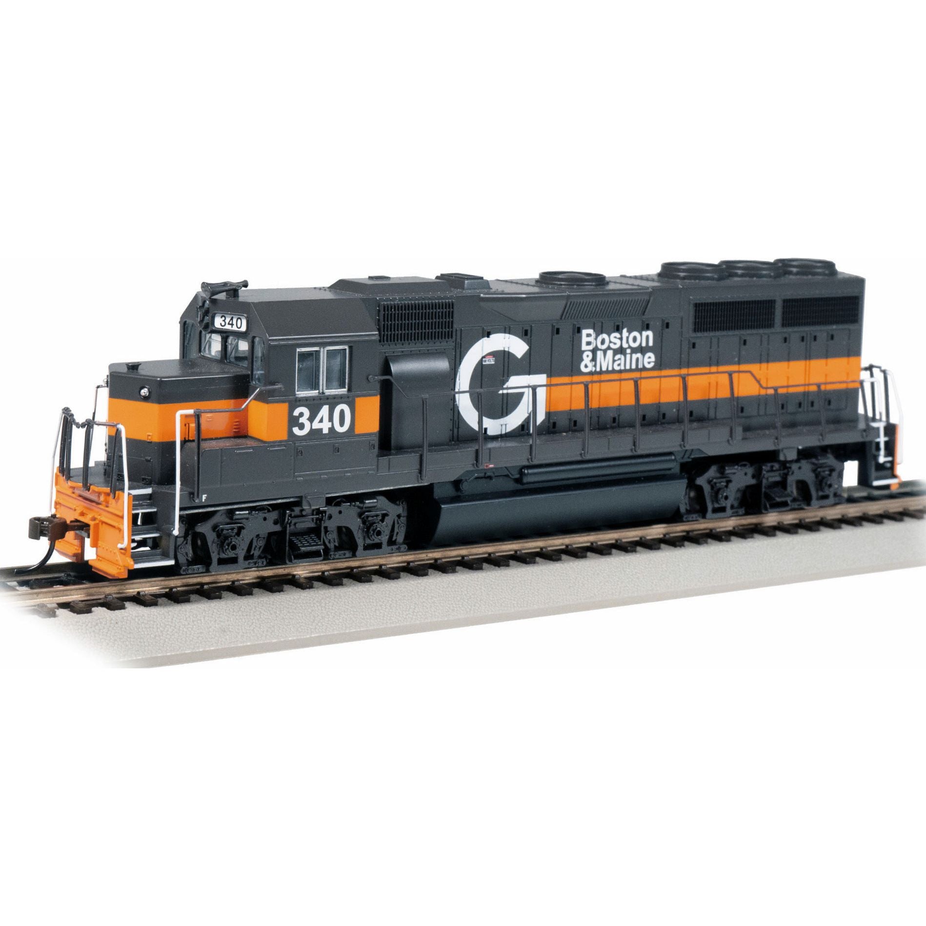 Bachmann, 60313, HO Scale, EMD GP40, Boston And Maine, #340, DCC Installed