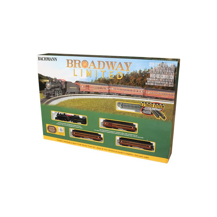 Bachmann, 24026, N Scale, The Broadway Limited Set With E-Z Track, Pennsylvania Railroad