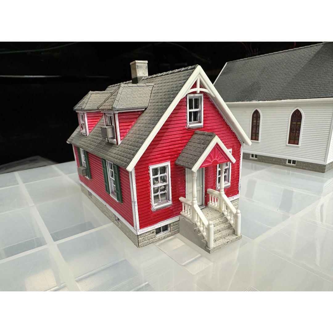 HO Scale used building - Red Building