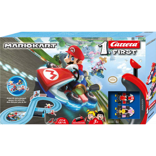 Carrera, 20063024, Carrera First, Mario Kart™ - Mario vs. Peach, Battery Operated DAMAGED BOX