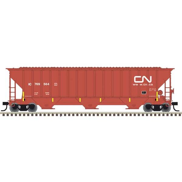 Atlas Trainman, HO Scale, 20006654, Thrall 4750 Hopper, Canadian National, IC769578