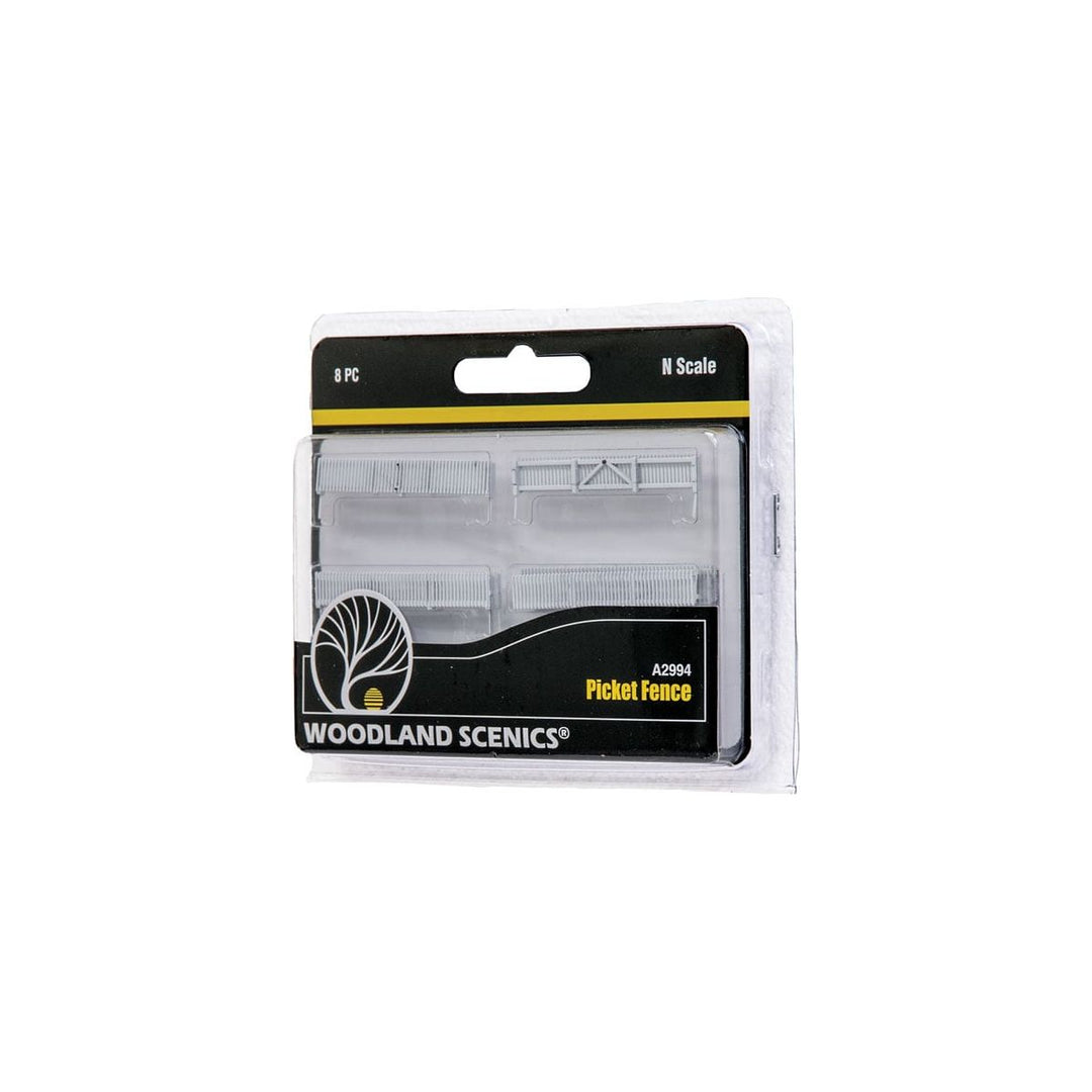 Woodland Scenics, A2994, N Scale, Picket Fence