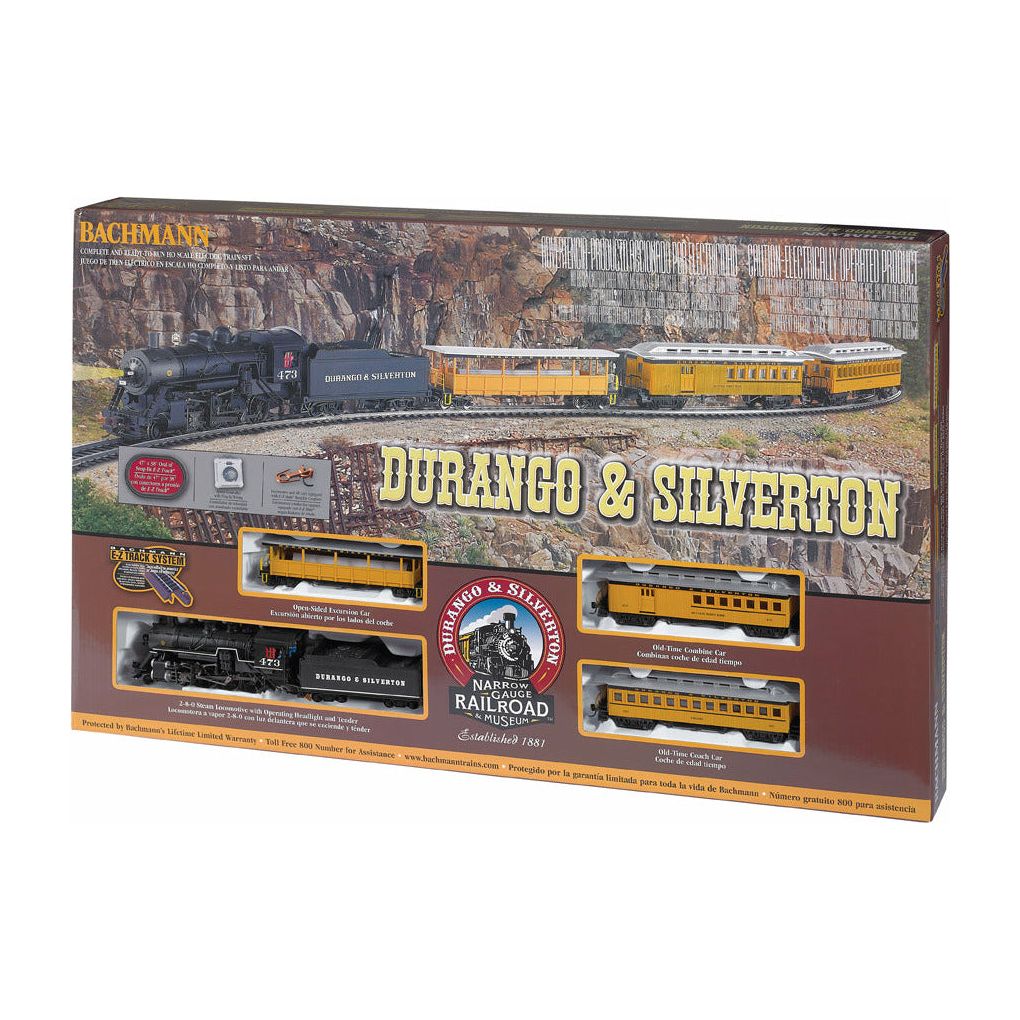 Bachmann, 00710, HO Scale, Durango & Silverton, Train Set