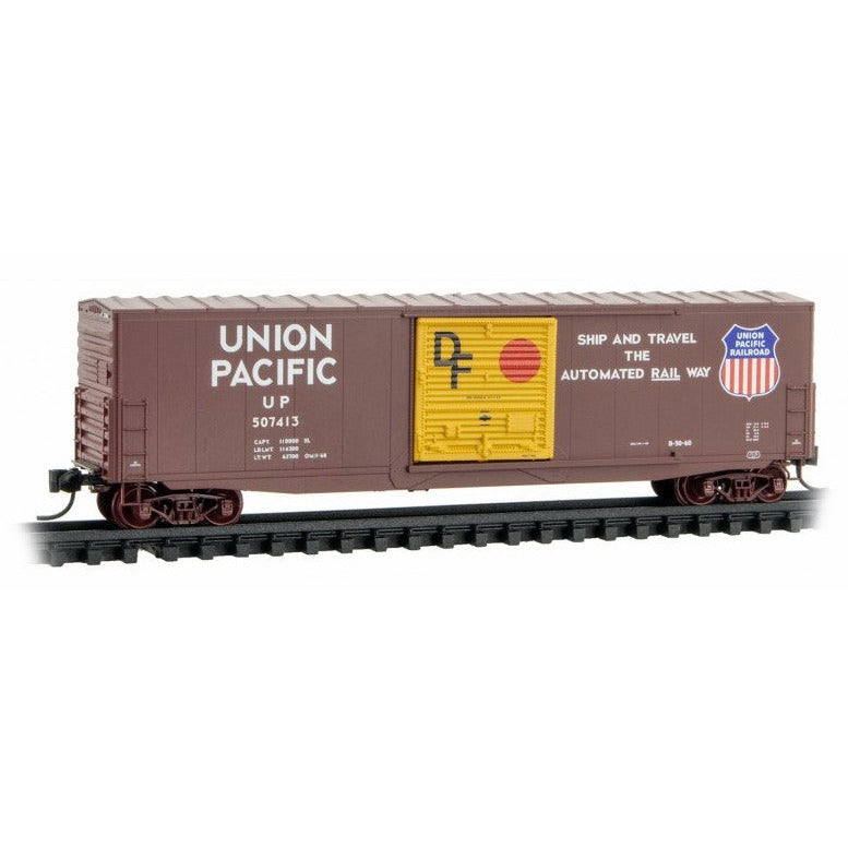 Micro-Trains, 180 00 362, N Scale, 50' Standard Box Car, Union Pacific #507413