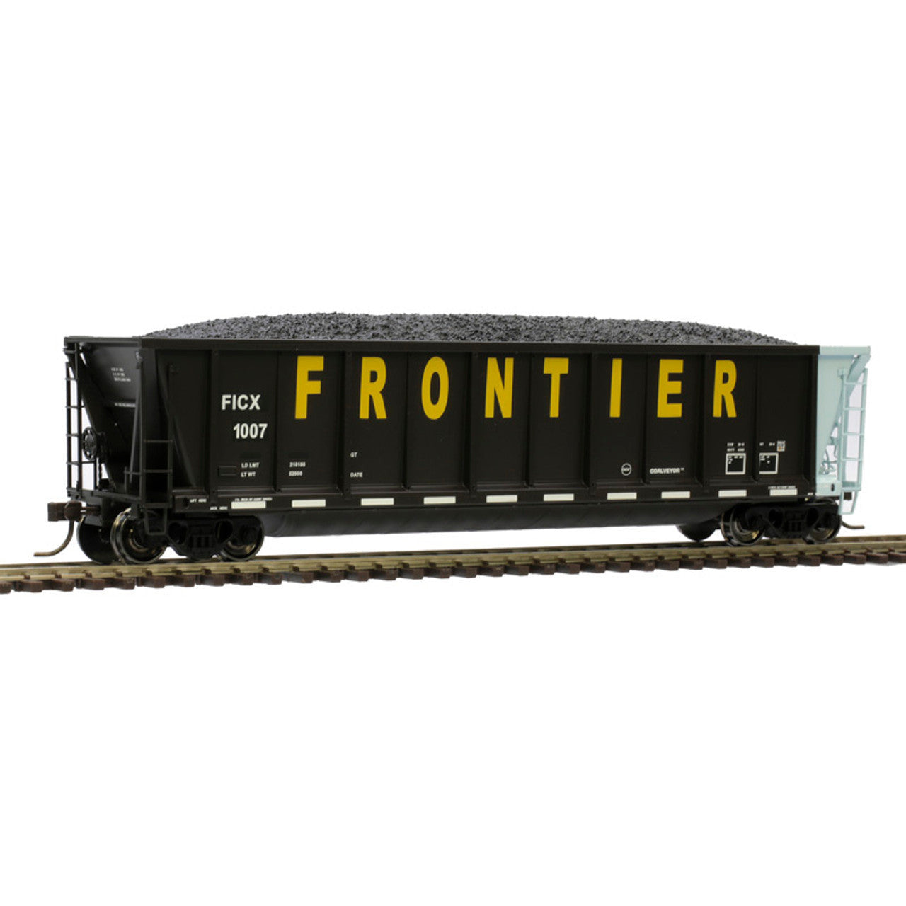 Atlas, HO Scale, 20006686, Coalveyor Bathtub Gondola, Frontier Scrap Metals, #1009