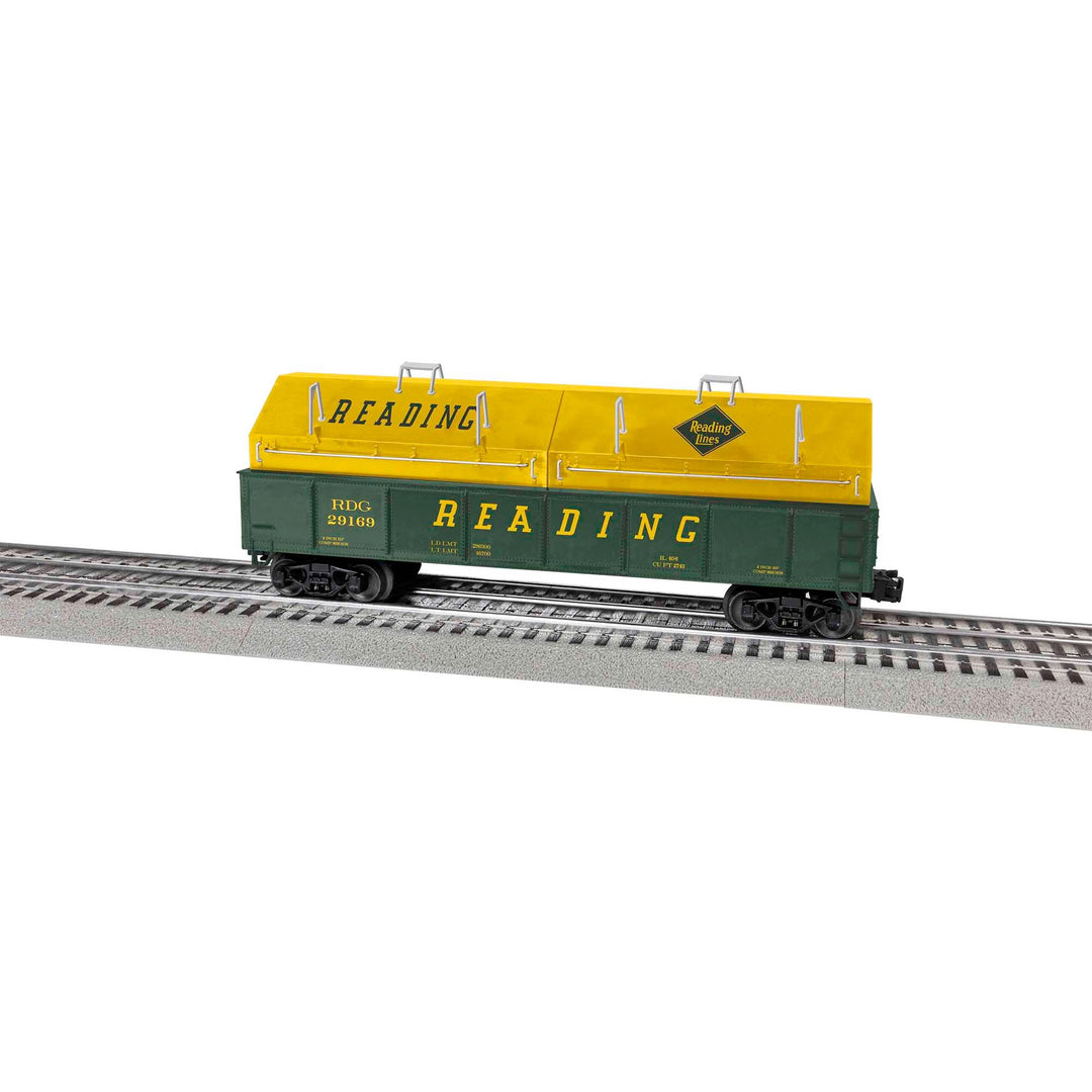 Lionel, O Scale, 2043163, Standard O Gondola, Reading, #29169