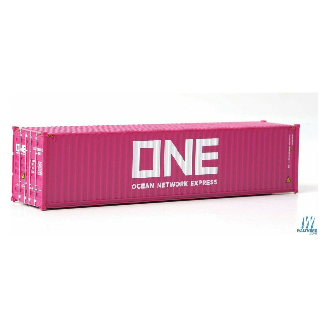 Walthers SceneMaster Line, HO Scale, 949-8275 40' Hi-Cube Corrugated Side Container, Ocean Network Express