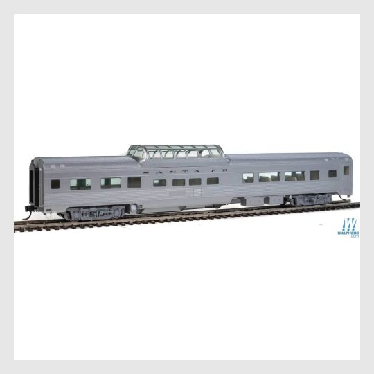 3964014264343 - Walthers Mainline 910-30402, 85' Budd Dome Coach - Santa Fe - Rj's Trains