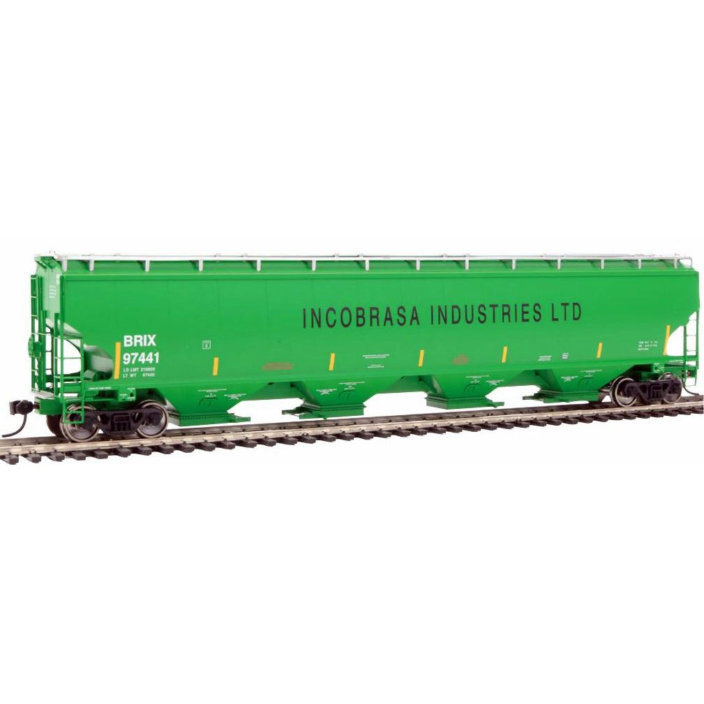 Walthers Proto HO 920-105857 67' Trinity 6351 4-Bay Covered Hopper, Incobrasa Industries (BRIX) #97468