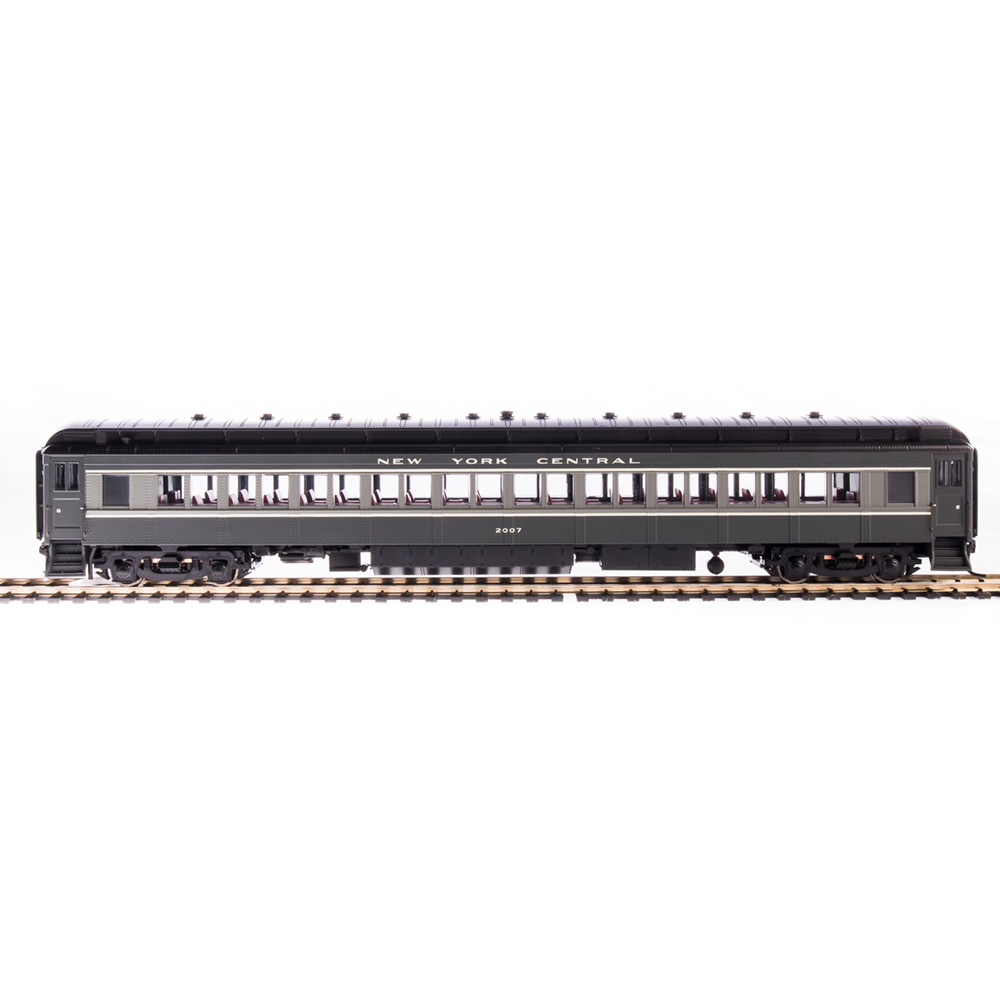 HO Scale, 6442, 80' Passenger Coach, NYC - Two-tone Gray 