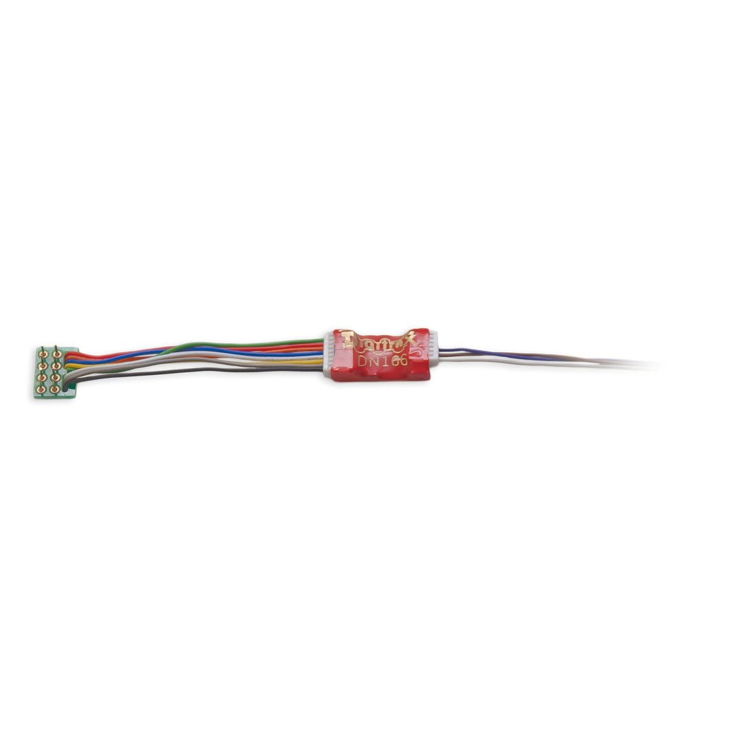 Digitrax, DN166PS, 1 Amp, N / HO Scale Mobile Decoder