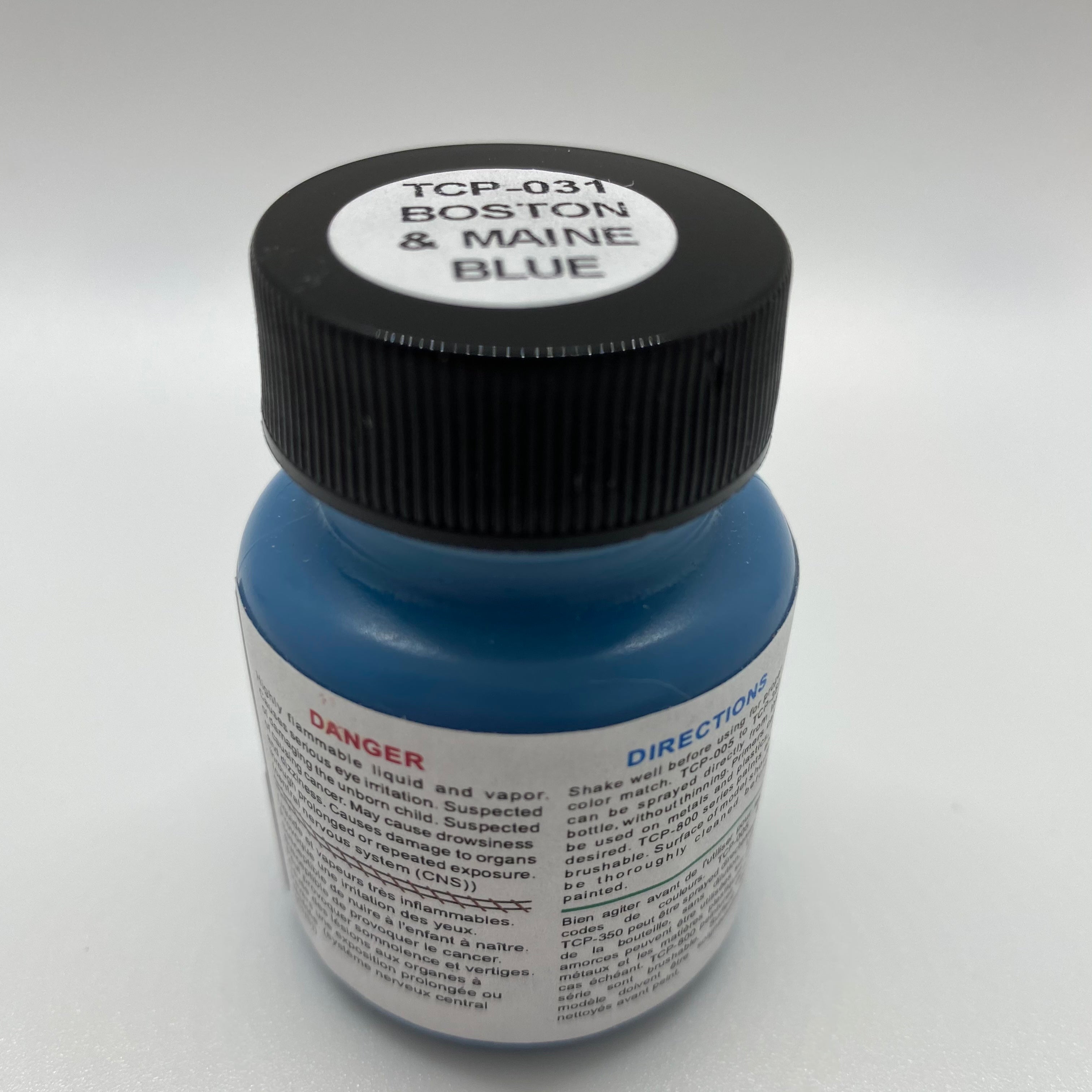 Tru-Color Paint, TCP-031, Airbrush Ready, Boston & Maine Blue, 1 oz