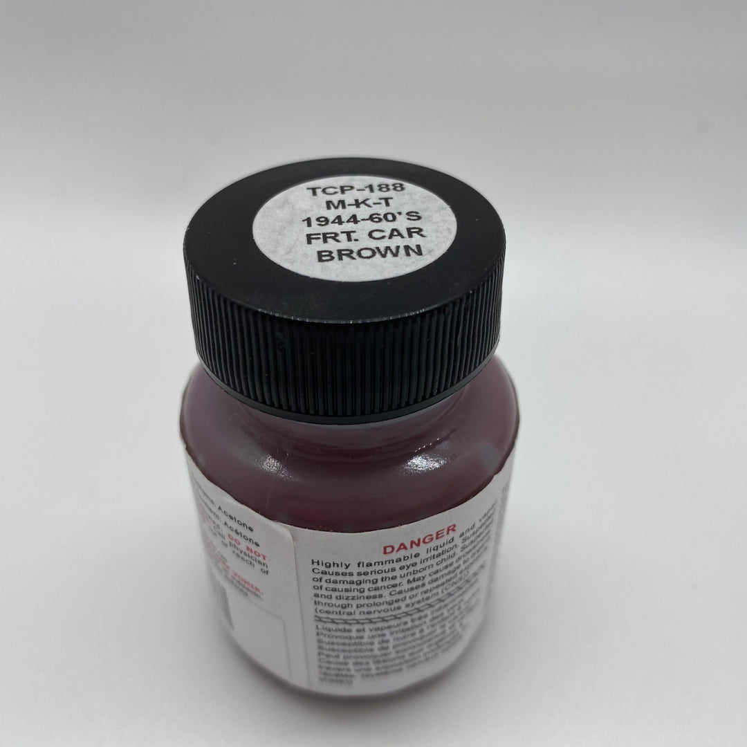 Tru-Color Paint, TCP-188, Air Brush Ready, MKT '44-'60s Frt Car Brown, 1oz