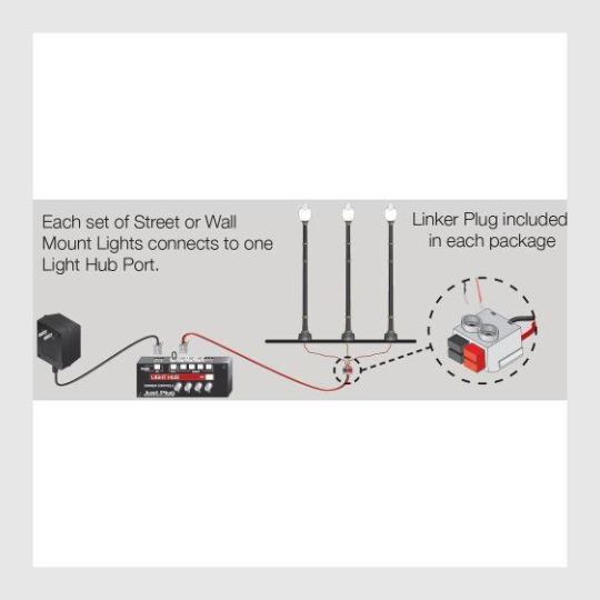 339089391639 - Woodland Scenics Jp5630 - Wooden Pole Street Lights (Pack Of 3) Ho Scale - Rj's Trains