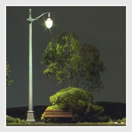 339034963991 - Woodland Scenics Jp5631 - Arched Cast Iron Street Lights (3 Pack) Ho Scale - Rj's Trains