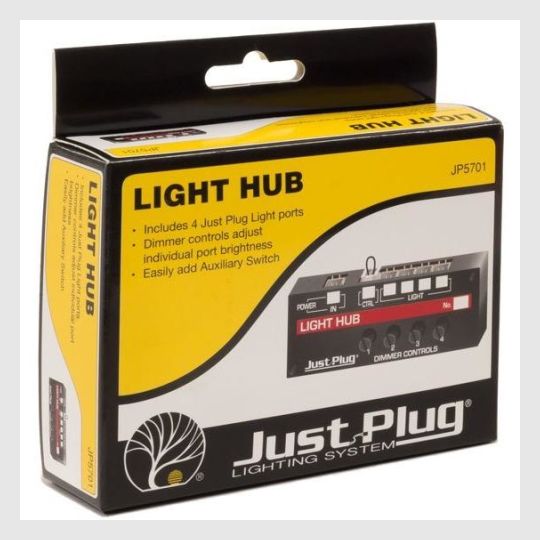 158412603415 - Woodland Scenics Jp5701 Just Plug Lighting System, Light Hub - Rj's Trains