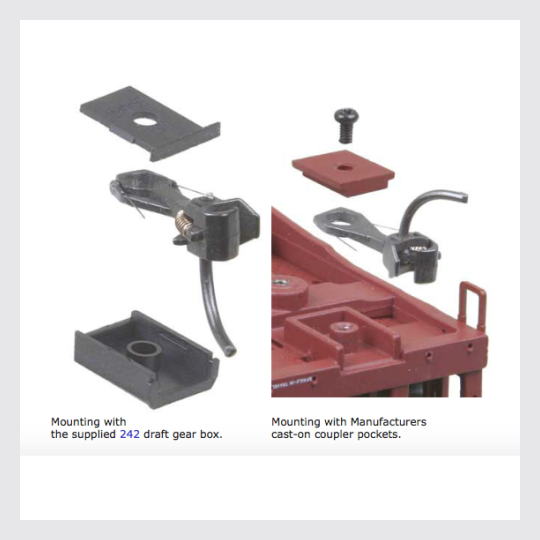 1434022838295 - Kadee Ho 142 Metal "Whisker" Coupler Medium (9/32") Overset Shank (2 Pair) - Rj's Trains