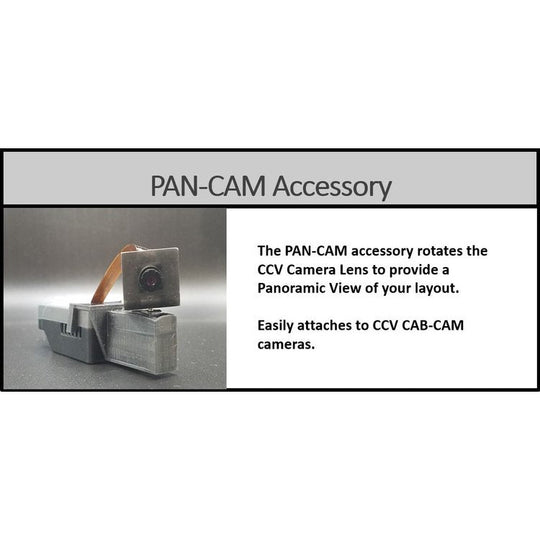 Choo Choo Vision, Multi Scale, CCV-TS-CAM, Trackside Model Railroad Video Camera