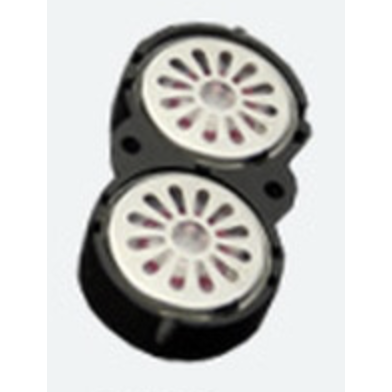 ESU, 50327,  Two Round 13mm, 8 Ohms 1-2W Speakers With Common Sound Chamber