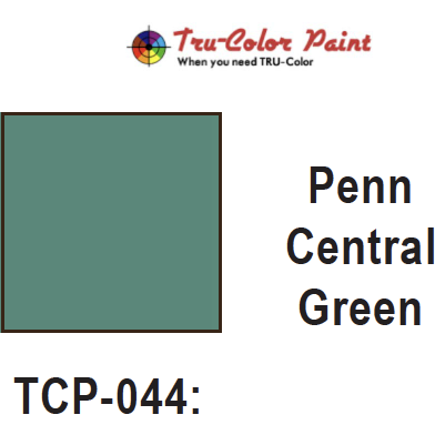 Tru-Color Paint, TCP-044, Airbrush Ready, Penn Central Green, 1 oz