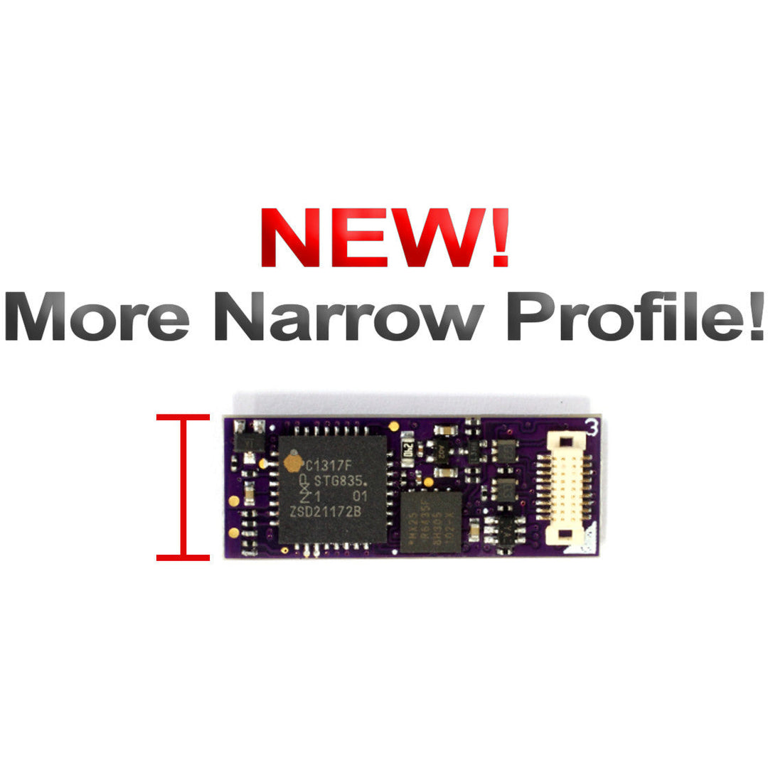 Soundtraxx, TSU-N18, 885026, Tsunami 2 DCC Sound Decoder, EMD (Narrow Profile)