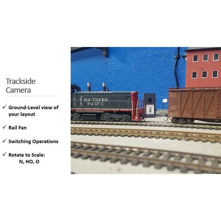 Choo Choo Vision, Multi Scale, CCV-TS-CAM, Trackside Model Railroad Video Camera