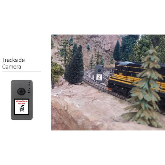 Choo Choo Vision, Multi Scale, CCV-TS-CAM, Trackside Model Railroad Video Camera