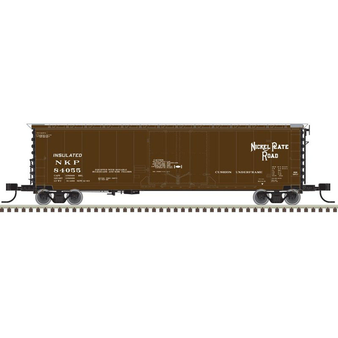 Atlas, N Scale, 50005698, GA 50' RBL Box Car, Nickel Plate Road, #84055