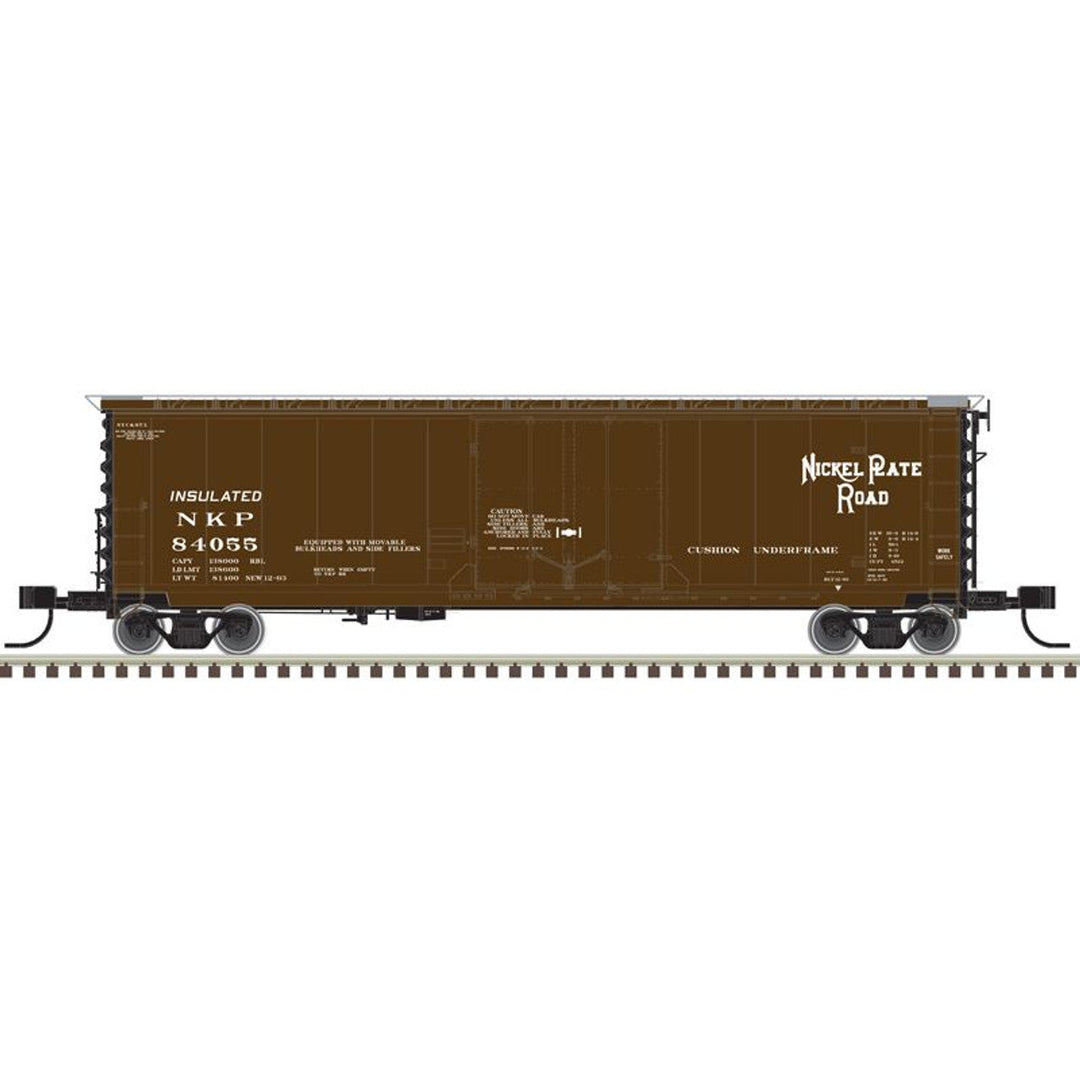 Atlas, N Scale, 50005699, GA 50' RBL Box Car, Nickel Plate Road, #84069