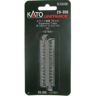 Kato, 20-050, N Scale, Unitrack -- 3 to 4-1/4" 78 to 108mm 1 Piece