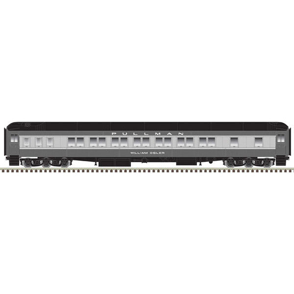 Atlas Master Line, HO Scale, 20005892, 10-1-2 Pullman Sleeper, George Waring (Pool Scheme, Two-Tone Gray)