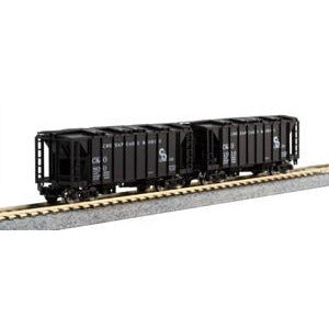 Kato, 106-4700, N Scale, Covered Hopper, (8 car set)