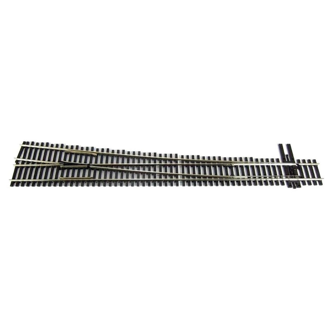 Peco, HO Scale, SL-E8381, Code 83 Track, Electrofrog, #8 Turnout Left Hand